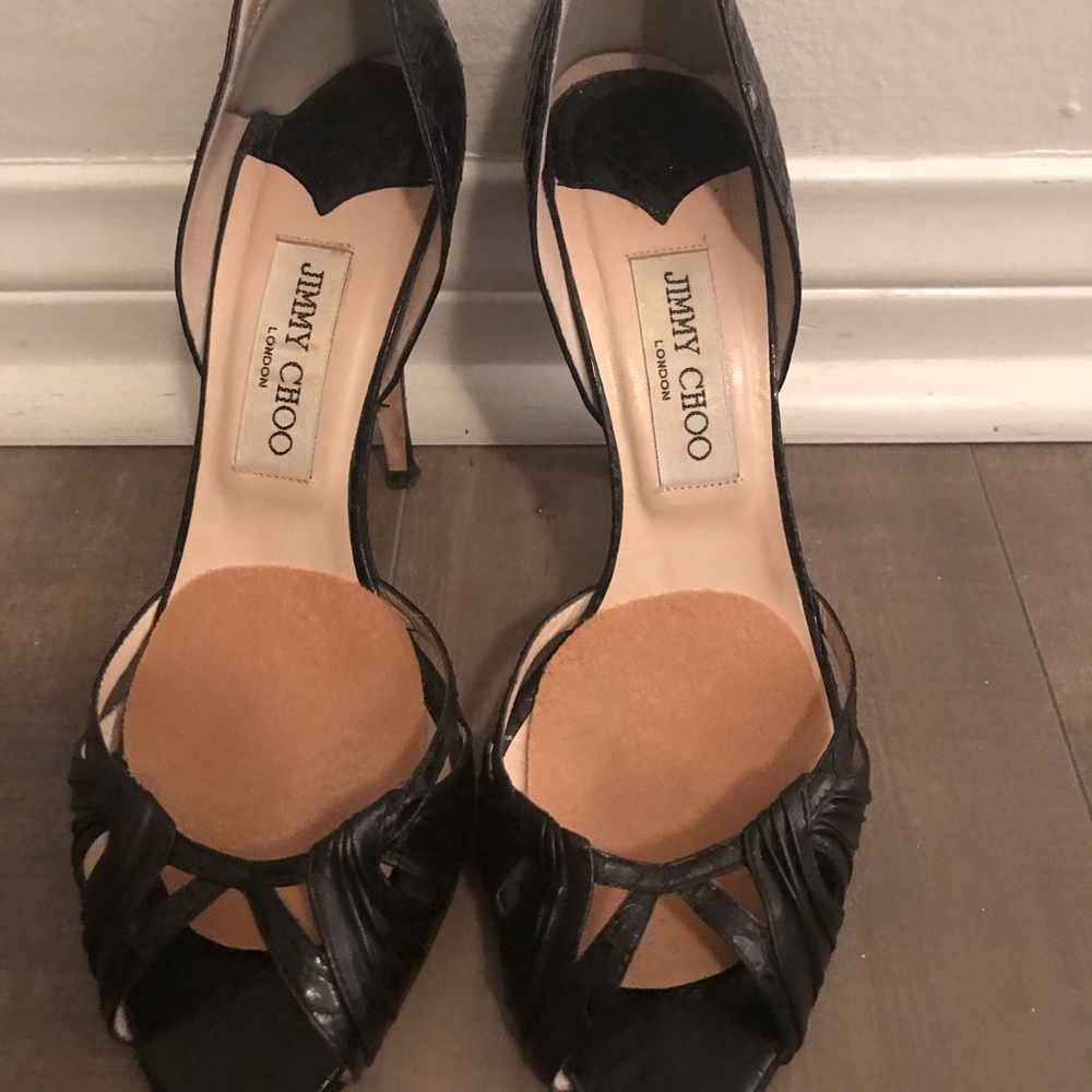 Jimmy Choo black heels